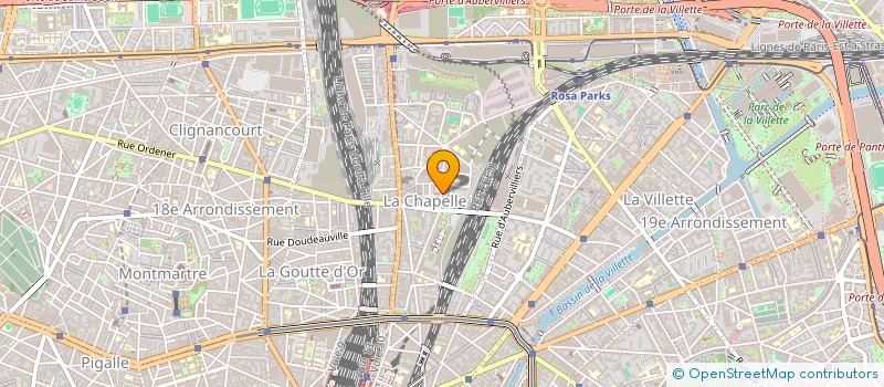 localisation de l'entreprise MADAME GNAMA DIOUBATE  PARIS