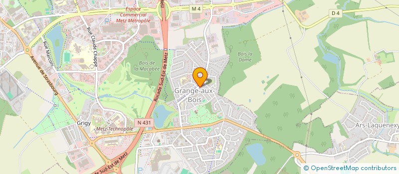 localisation de l'entreprise MADAME GNIMA COLY NONNENMACHER  METZ