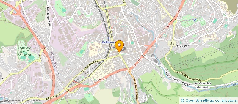 localisation de l'entreprise MADAME GNINESSIONNI YEO  SAINT-ETIENNE