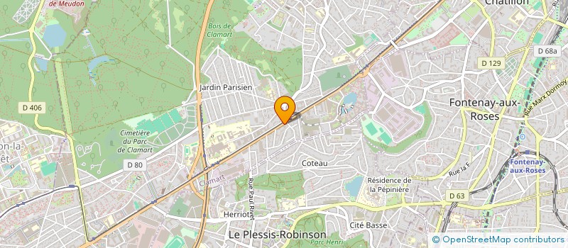 localisation de l'entreprise MADAME GOARIK REVAZYAN à CLAMART