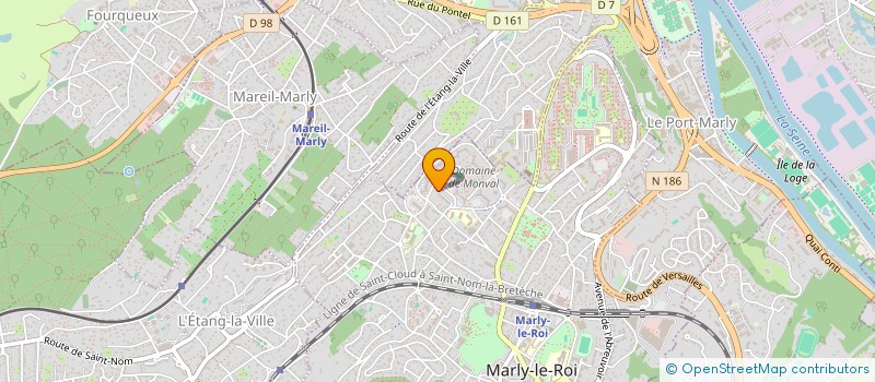 localisation de l'entreprise MADAME GODELEINE MYRIAM LEJEUNE à MARLY-LE-ROI