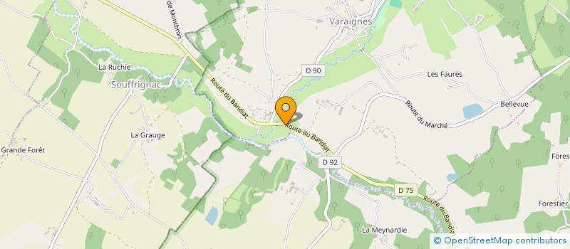 localisation de l'entreprise MADAME GODELIEVE VAN HOETEGHEM  SAINT-ESTEPHE