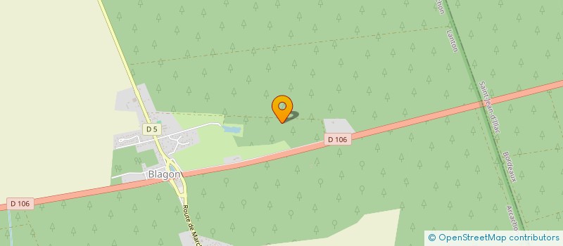 localisation de l'entreprise MADAME GODIN BRUZON  LANTON