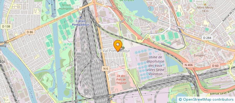 localisation de l'entreprise MADAME GOHAR GEVORGYAN  VALENTON