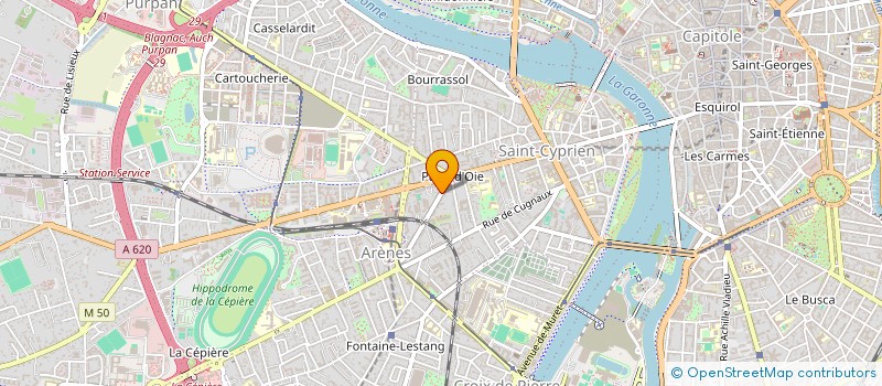 localisation de l'entreprise MADAME GOLDA BENCHIMOL  TOULOUSE