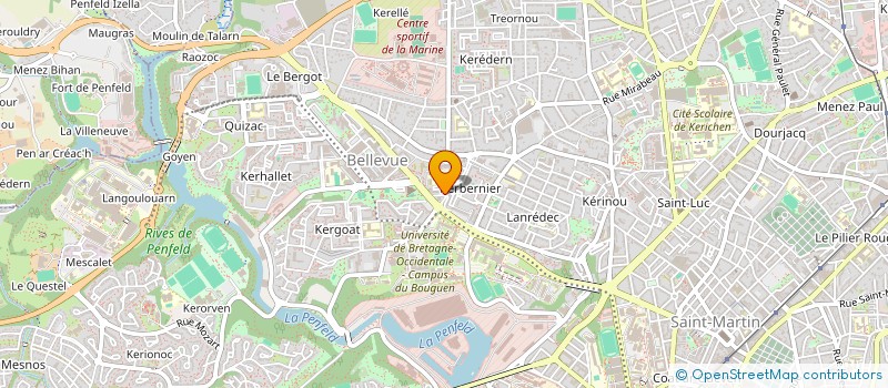 localisation de l'entreprise MADAME GOLINA SHAHROKHINEJAD à BREST