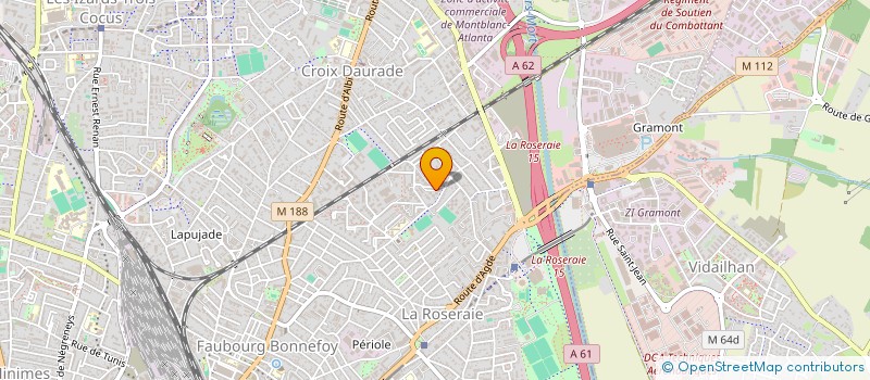 localisation de l'entreprise MADAME GOLNAZ BEHROUZNIA à TOULOUSE
