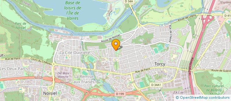 localisation de l'entreprise MADAME GOLNAZ PAYANI à TORCY