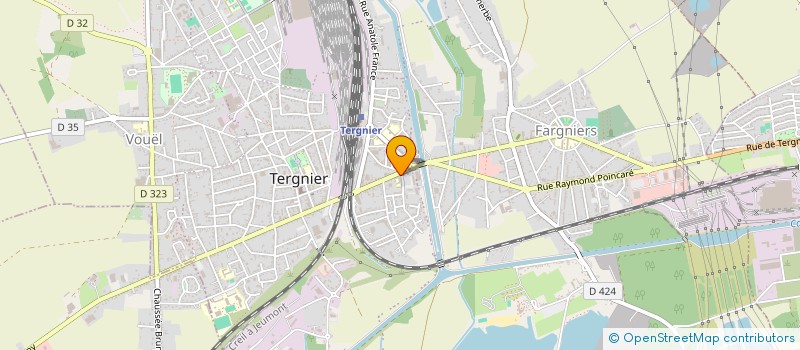 localisation de l'entreprise MADAME GONCA ALTAY à TERGNIER