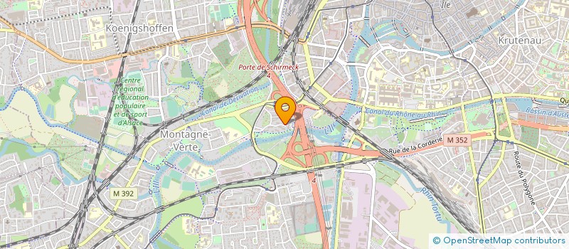 localisation de l'entreprise MADAME GONGJE GASHI à STRASBOURG
