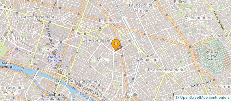 localisation de l'entreprise MADAME GONI SHIFRON  PARIS