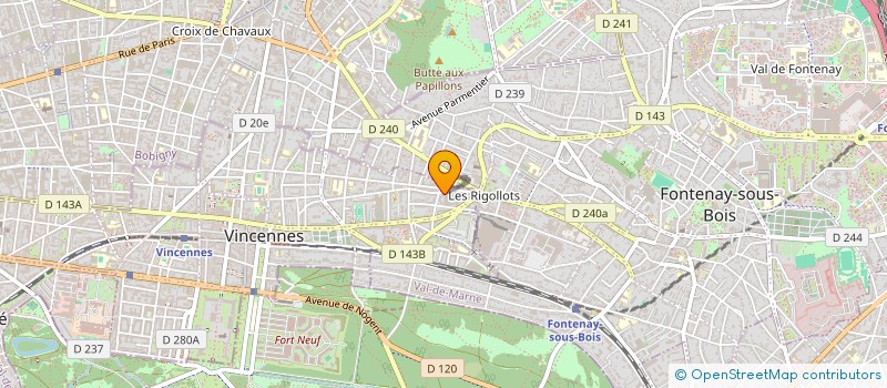 localisation de l'entreprise MADAME GOODY ANIM à VINCENNES