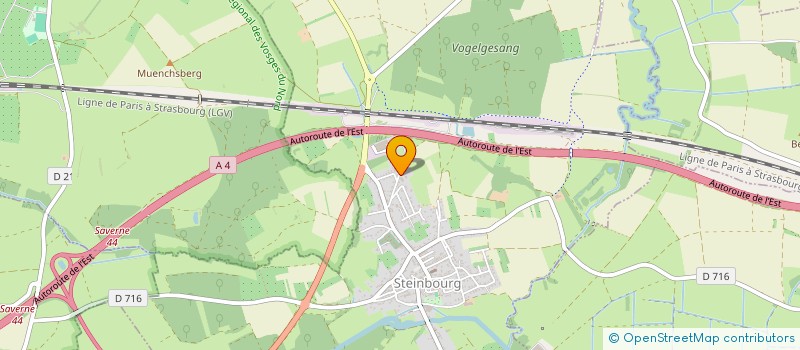 localisation de l'entreprise MADAME GORDANA DZINOVIC  STEINBOURG