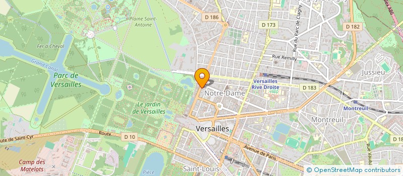 localisation de l'entreprise MADAME GORDANA GASPARCOVIC à VERSAILLES