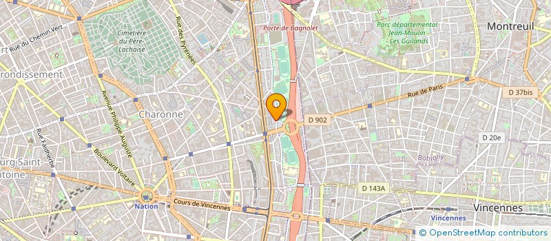 localisation de l'entreprise MADAME GORDANA UDILJAK  PARIS