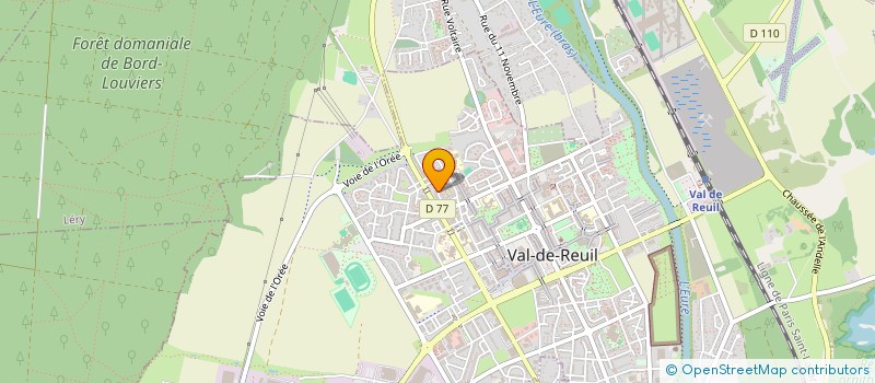 localisation de l'entreprise MADAME GORY AMADY MBODJI à VAL-DE-REUIL