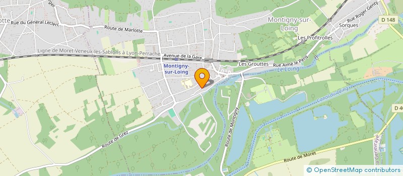 localisation de l'entreprise MADAME GOTHELINDE LADURNER à MONTIGNY-SUR-LOING