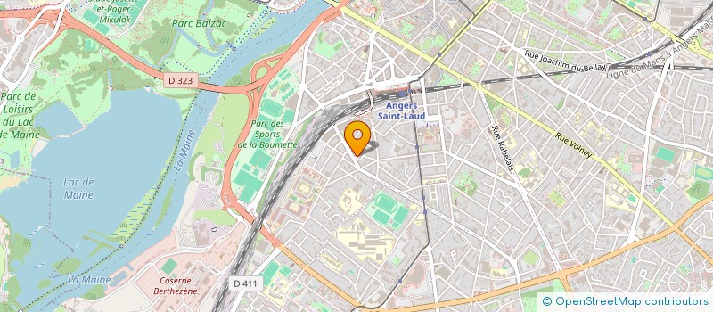 localisation de l'entreprise MADAME GOULJENNET MEDJIDOVA  ANGERS