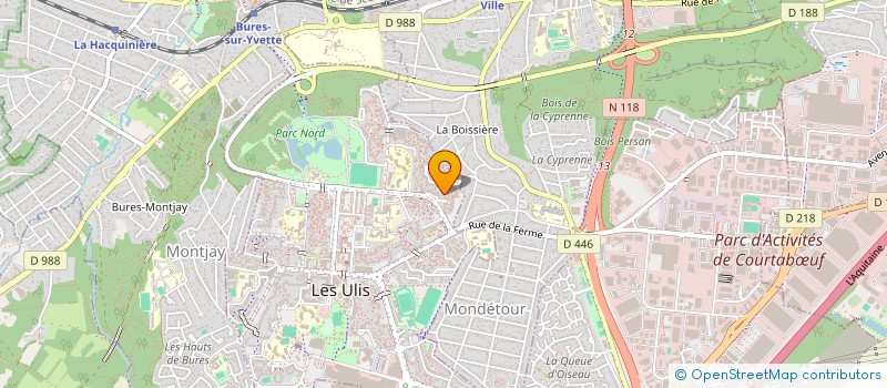 localisation de l'entreprise MADAME GOUNDHOBA BALDE à LES ULIS