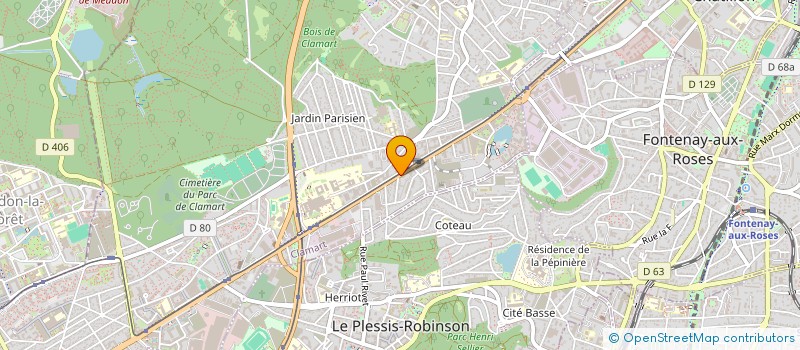 localisation de l'entreprise MADAME GOUNDO SYLLA à CLAMART