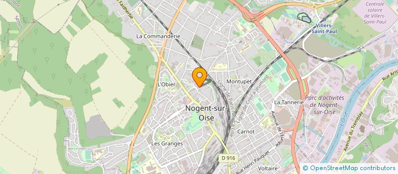 localisation de l'entreprise MADAME GOUNDO TOURE à NOGENT-SUR-OISE