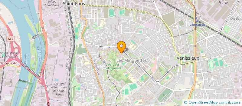 localisation de l'entreprise MADAME GOUNDOBA SY SAVANE  VENISSIEUX