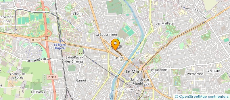 localisation de l'entreprise MADAME GOUNDOBA SYLLA  LE MANS