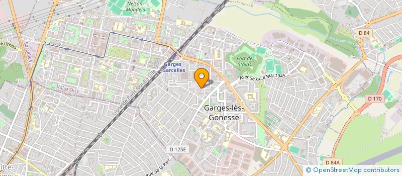 localisation de l'entreprise MADAME GOWRY MURUGIAH  GARGES-LES-GONESSE