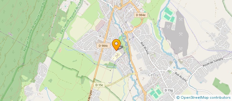 localisation de l'entreprise MADAME GRACA VARANDA RAPOSO RIBEIRO  GEX