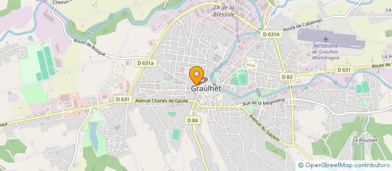 localisation de l'entreprise MADAME GRACE AGUILAR  GRAULHET