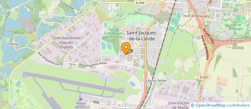 localisation de l'entreprise MADAME GRACE BOLA MPANGA  SAINT-JACQUES-DE-LA-LANDE