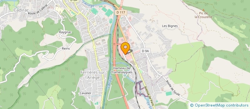 localisation de l'entreprise MADAME GRACE BRAS-AMARAL à FOIX