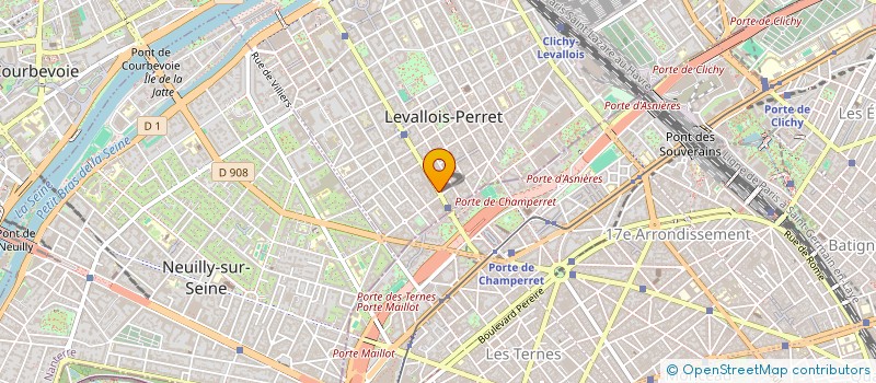 localisation de l'entreprise MADAME GRACE BUENAVISTA à LEVALLOIS-PERRET