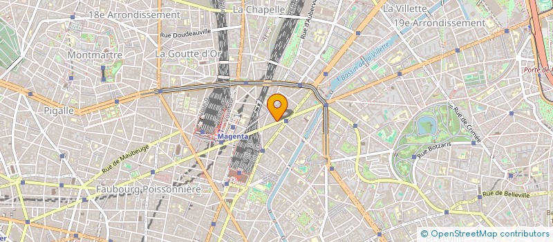 localisation de l'entreprise MADAME GRACE-COLOMBE BOSSIN  PARIS