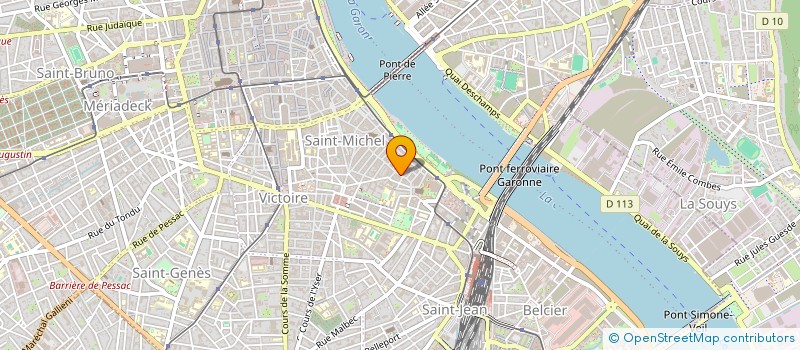 localisation de l'entreprise MADAME GRACE DEGBEU  BORDEAUX