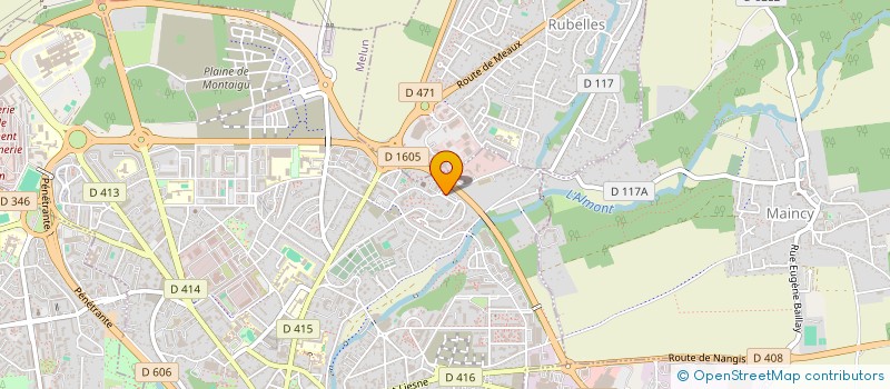 localisation de l'entreprise MADAME GRACE DJEPSEU NOUPOUE à MELUN