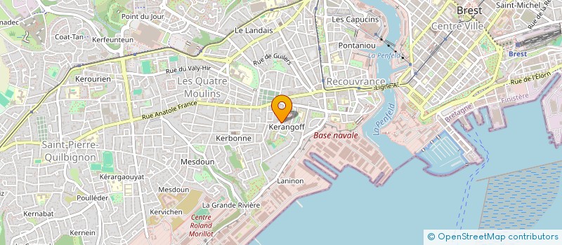 localisation de l'entreprise MADAME GRACE DJIMBI à BREST