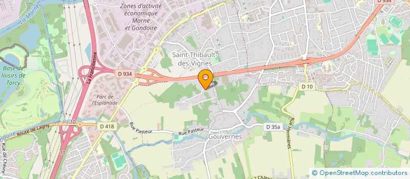 localisation de l'entreprise MADAME GRACE GUEI  SAINT-THIBAULT-DES-VIGNES