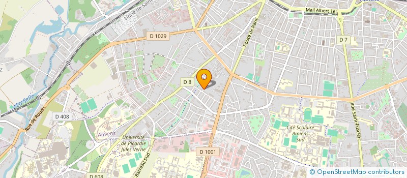 localisation de l'entreprise MADAME GRACE KIKOUNOU  AMIENS