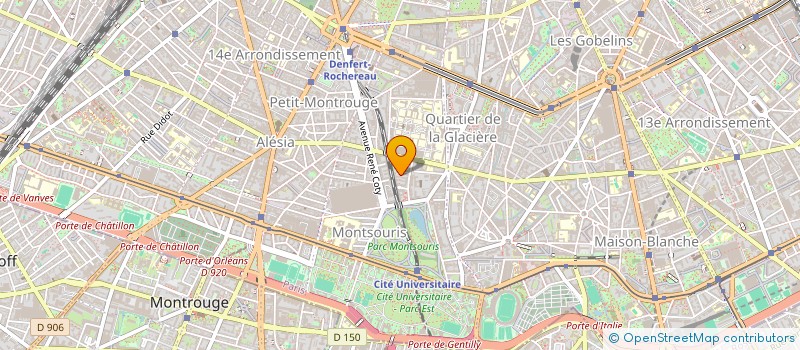 localisation de l'entreprise MADAME GRACE MALHE  PARIS