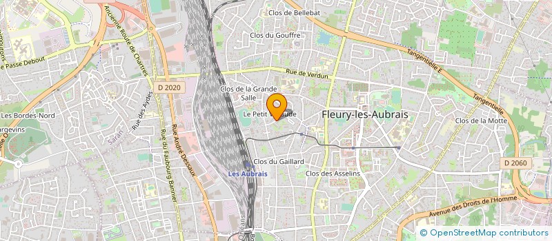 localisation de l'entreprise MADAME GRACE MANOUANA à FLEURY-LES-AUBRAIS