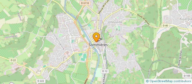 localisation de l'entreprise MADAME GRACE MARGARITA GONZALEZ CUMBAJIN  SOMMIERES