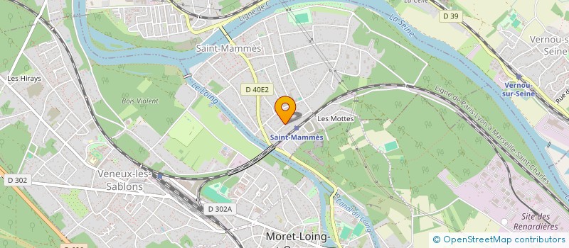 localisation de l'entreprise MADAME GRACE NGINGI NGINDAMENE  SAINT-MAMMES