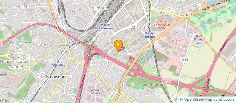 localisation de l'entreprise MADAME GRACE NYAMIEN à PALAISEAU
