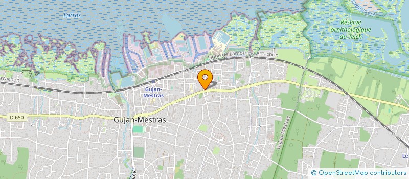 localisation de l'entreprise MADAME GRACE ORNELLA MAMBOUANA MOUKIETOU  GUJAN-MESTRAS