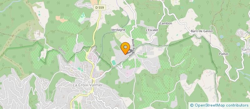 localisation de l'entreprise MADAME GRACE RAVIGNON à GASSIN