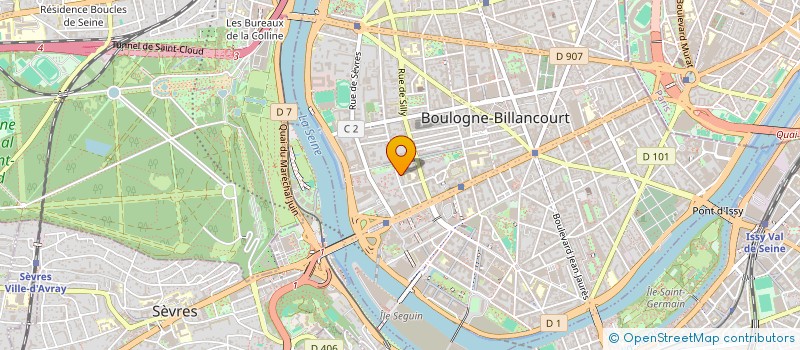 localisation de l'entreprise MADAME GRACE SADANG à BOULOGNE-BILLANCOURT