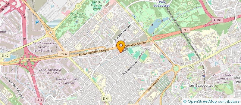 localisation de l'entreprise MADAME GRACE SEN NJANGA à AULNAY-SOUS-BOIS