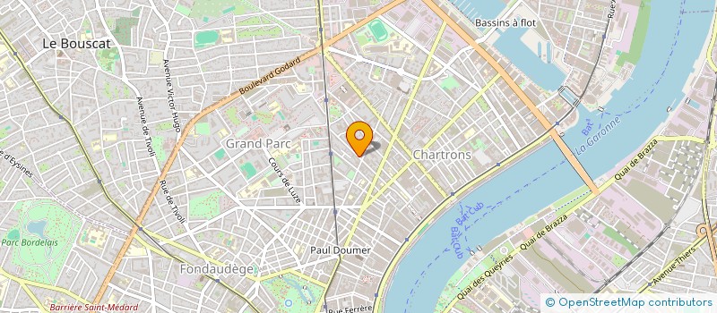 localisation de l'entreprise MADAME GRACE SIEWE TCHAMENI  BORDEAUX