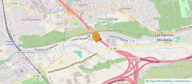 localisation de l'entreprise MADAME GRACE TOTA à LES PENNES MIRABEAU